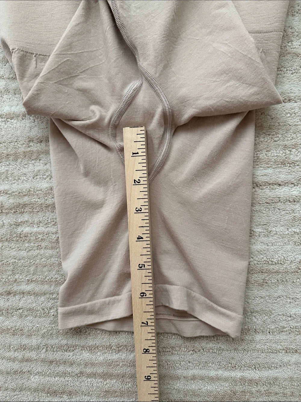 Woolx Marley Shapewear Shorts ALL SEASON | SEAMLESS Beige Size Medium